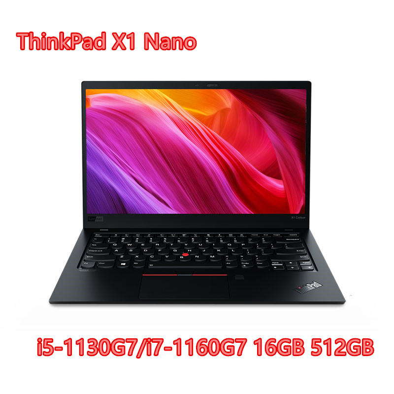 Lenovo Laptop ThinkPad X1 Nano Intel Evo Certificated Platform i5-1130G7/ i7-1160G7 16GB 512GB Win10 Pro ThunderBolt 4.0 Backlit