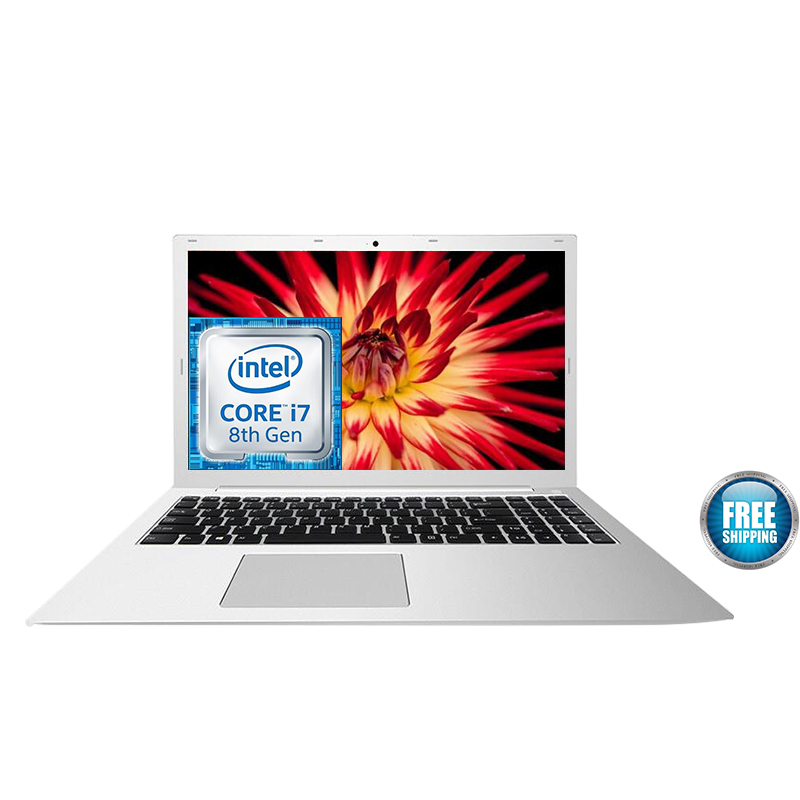 15.6inch I7 8550U 8GB DDR4 RAM  240GB SSD + option 1TB HDD 15.6inch HD free shipping gaming laptops  notebook computer
