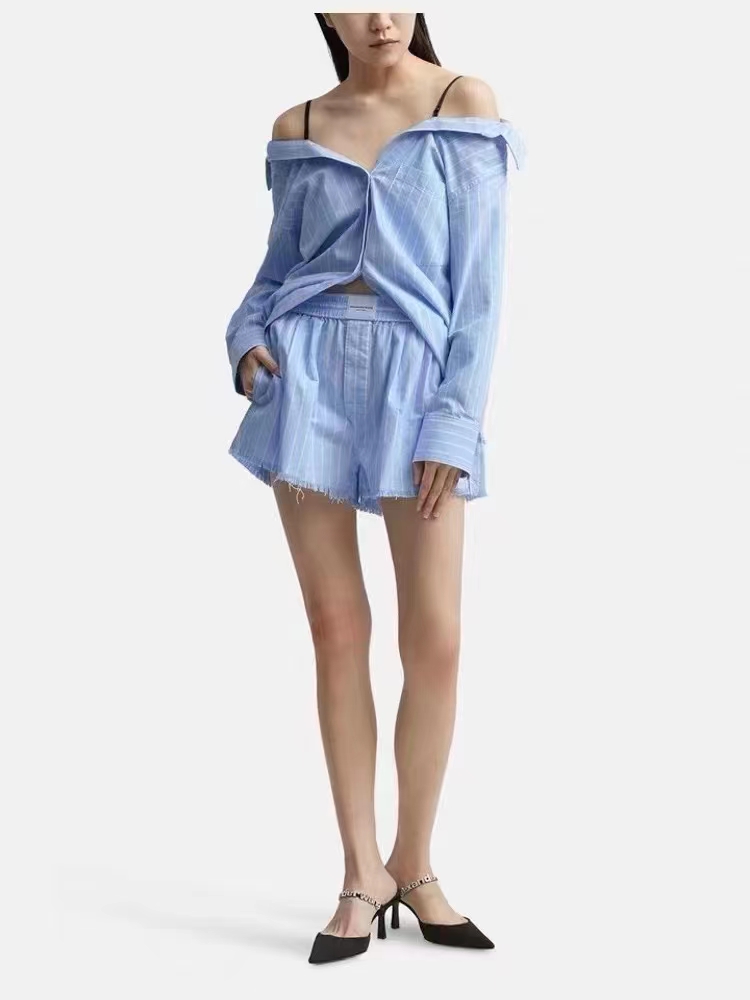 2023 Fashion Women's Brand Spring New Jacquard Camisas Y Blusas Loose Casual Cotton Long-sleeved Style Suit