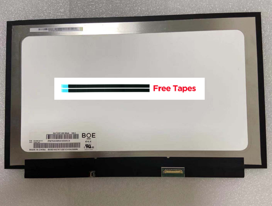 New For Lenovo Ideapad 320S-13IKB 5D10M42884 IPS FHD 1920*1080 NV133FHM-N61 Laptop LCD Screen Matte Matrix Panle Replacement