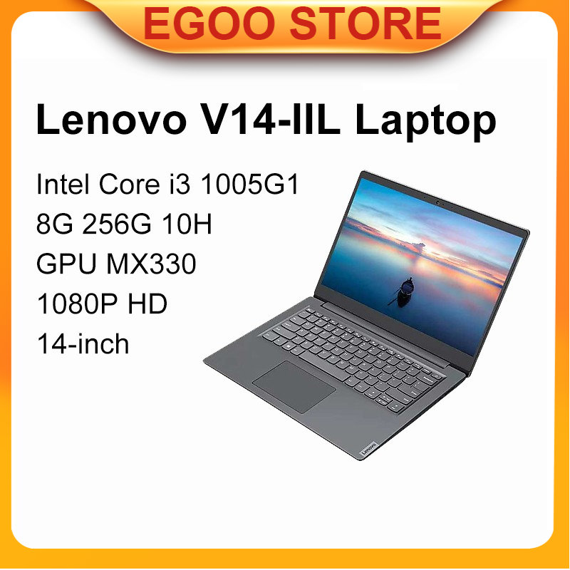 Lenovo V14-IIL Laptop Intel Core i3 1005G1 8G 256G 10H MX330 Business Notebook 14-inch 1080P HD Screen Chinese Version