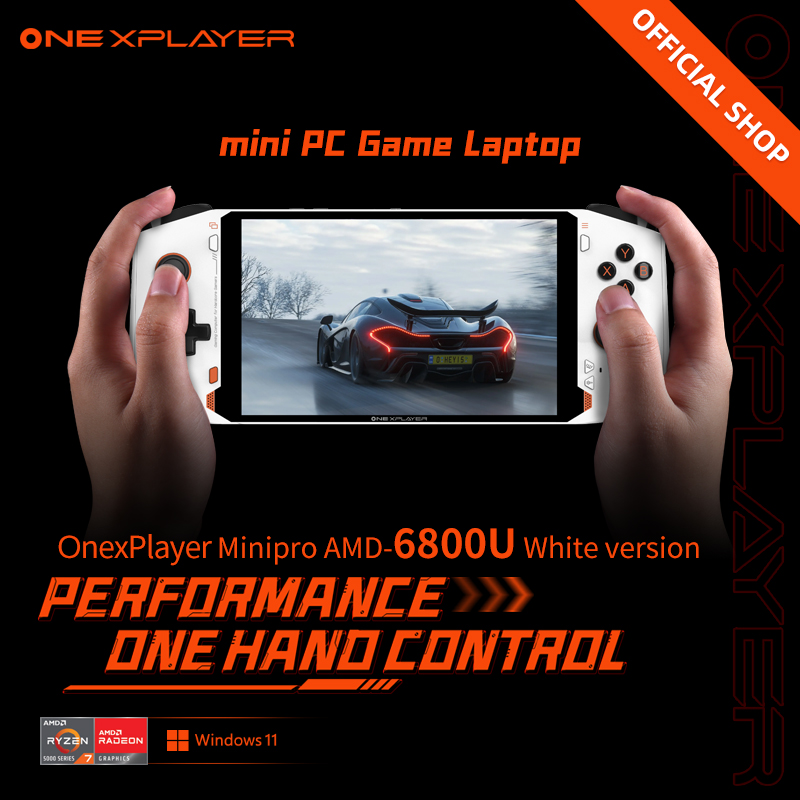 OnexPlayer MiniPro PC Gaming Laptop AMD R7-6800U One Xplayer 7 inch Tablet Win11 Pocket Office Handheld 3A Play Console Computer