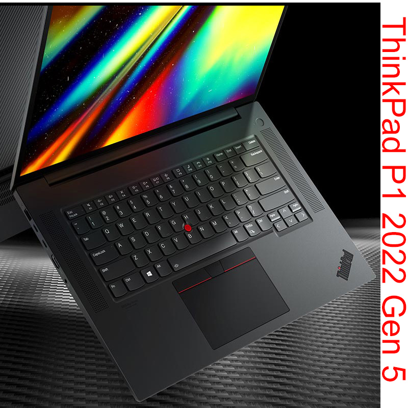 Top Laptop PC Lenovo ThinkPad P1 2022 Gen  With i7-12800H vPro 32GB 1TB RTX A4500 16G GDDR6 Graphics 16 Inch 4K 600nits Screen